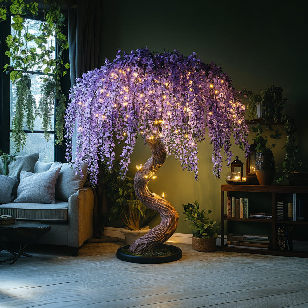 Whimsical Wisteria Tree