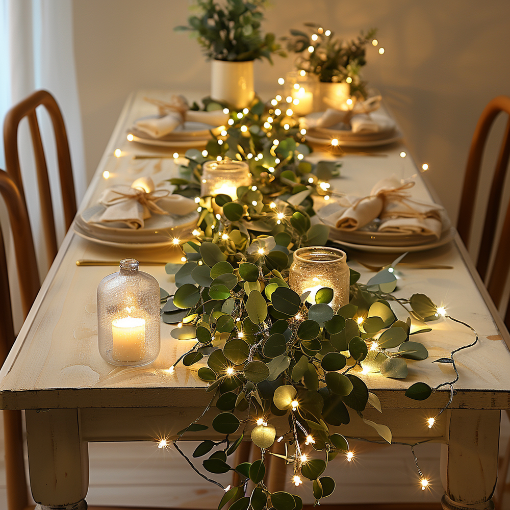 Fairy Light Olive Vine