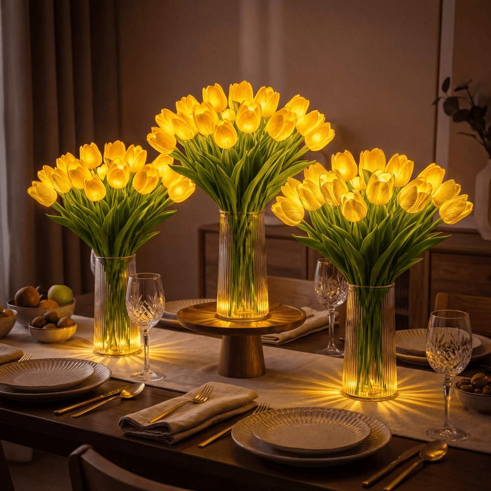 Radiant Romantic Tulip Light