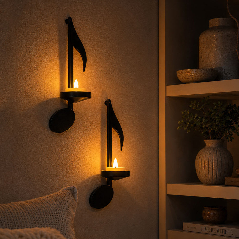 Melodic Midnight Candles
