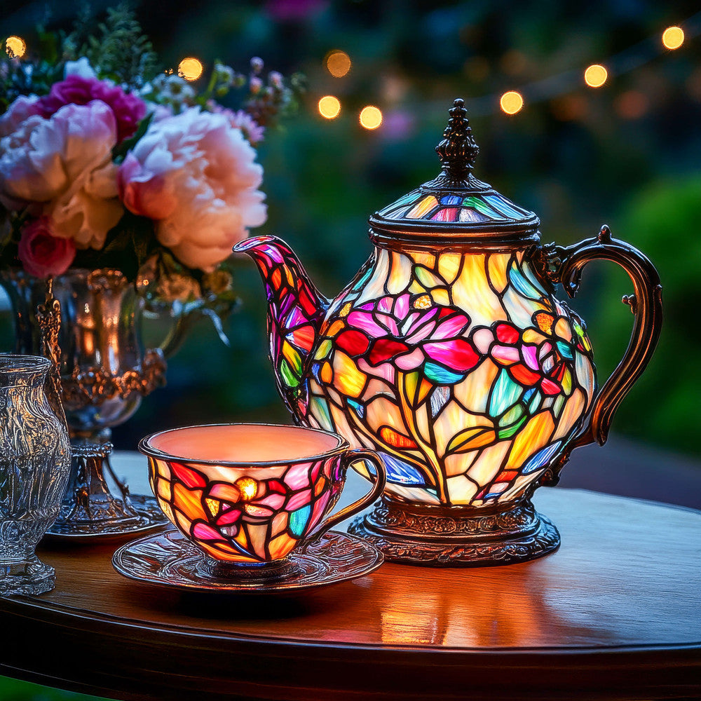 Glimmering Glow Tea Set