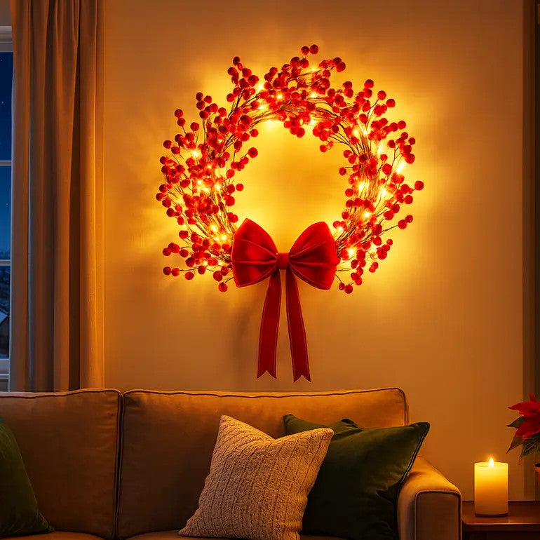 Blissful Berry Wreath