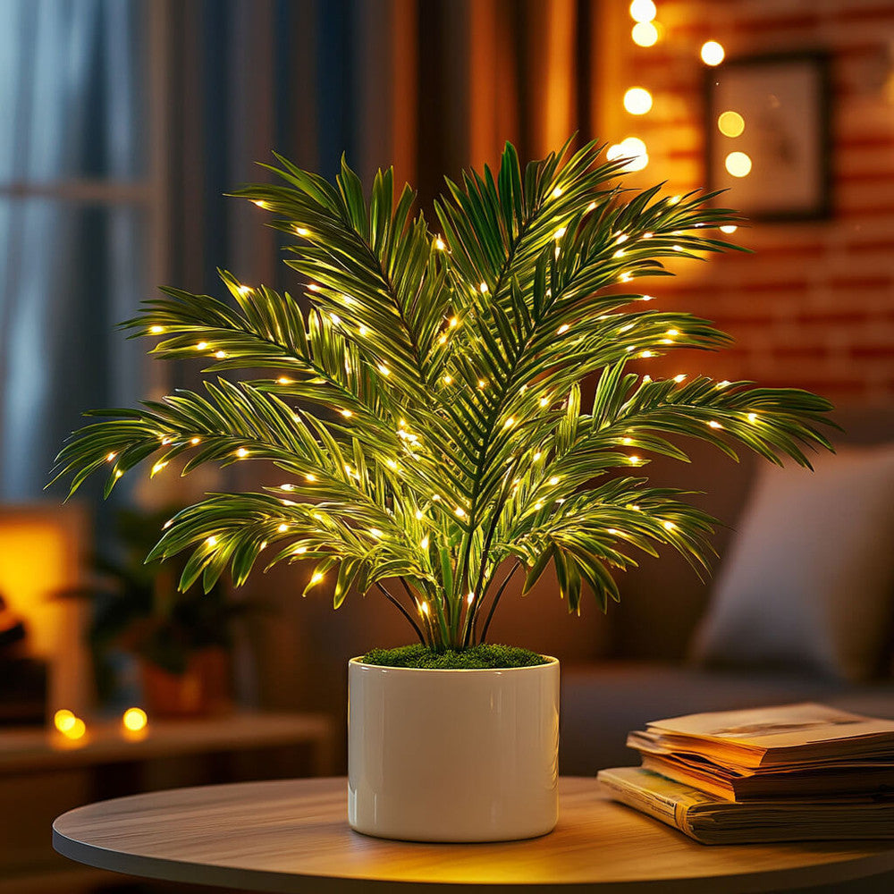 Palm Paradise Lamp