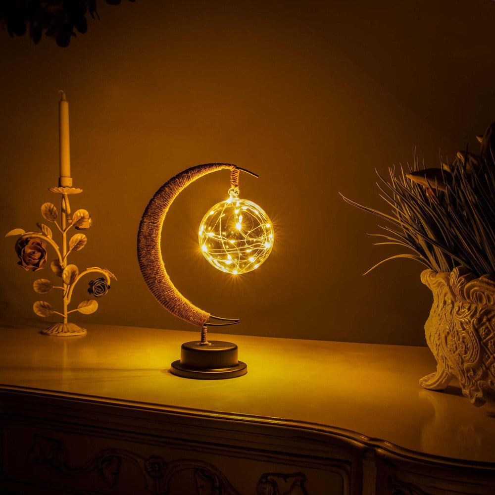 Twinkling Tree Enchanted Lunar Lamp Sunset Gold